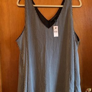 NWT Lane Bryant Houndstooth Top;
